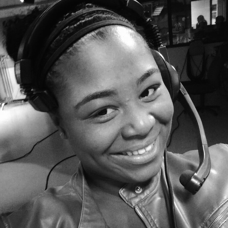 Portrait of St. Louis journalist, Mariah Stewart.